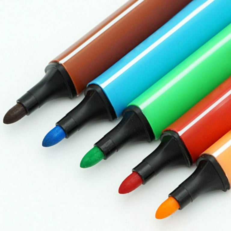 24 colors washable seal watercolor pen children's washable and not  dirty hands baby drawing graffiti brush set - Yamibuy.com