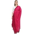 thumbnail image 4 of Phagun Cotton Neck Wrap Indian Dupatta Chunni Long Stole Tassel Scarf-Magenta, 4 of 5