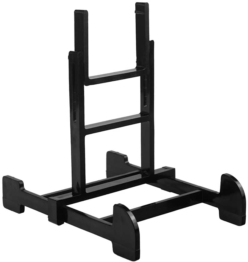 Plate Stands for Display Adjustable Plate Holder Plastic Display
