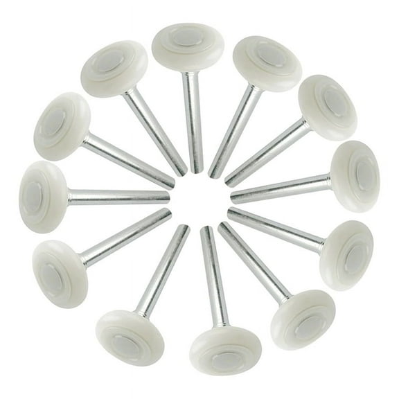 12 x Garage Door Roller Wheel-White