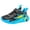 A-Blue, variant on NIEWTR Toddler Shoes Kids Breathable Sneakers Mesh Lightweight Easy Walk Casual Sport Strap Athletic Running Shoes for Girls(A-Blue,2)