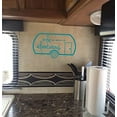 thumbnail image 3 of Be Adventurous Camper Vinyl Lettering Stickers RV Wall Art Decals 11x6-Inch Teal, 3 of 4