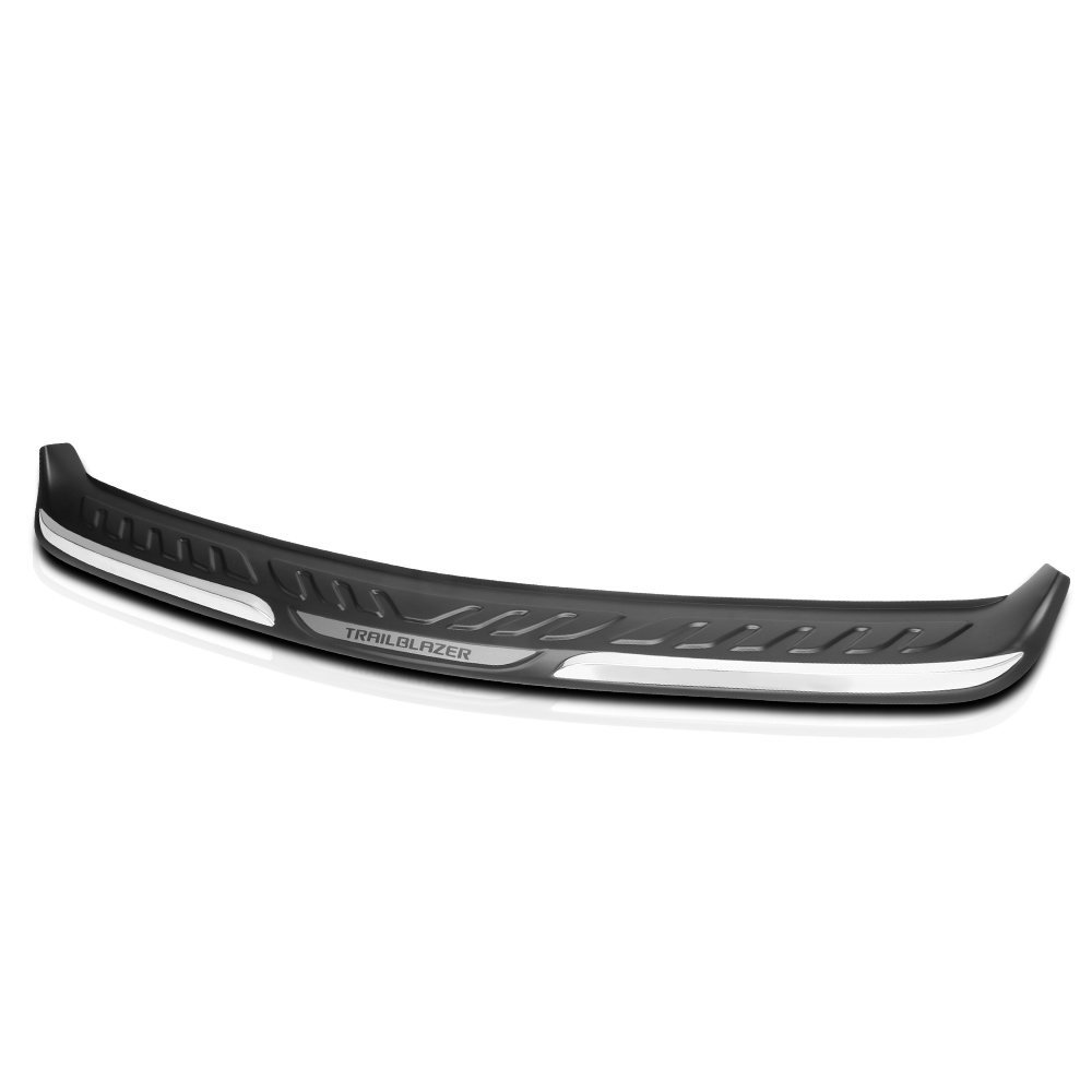 Black Chrome Trim Rear Bumper/Trunk Protector Cover for 1317 Chevy