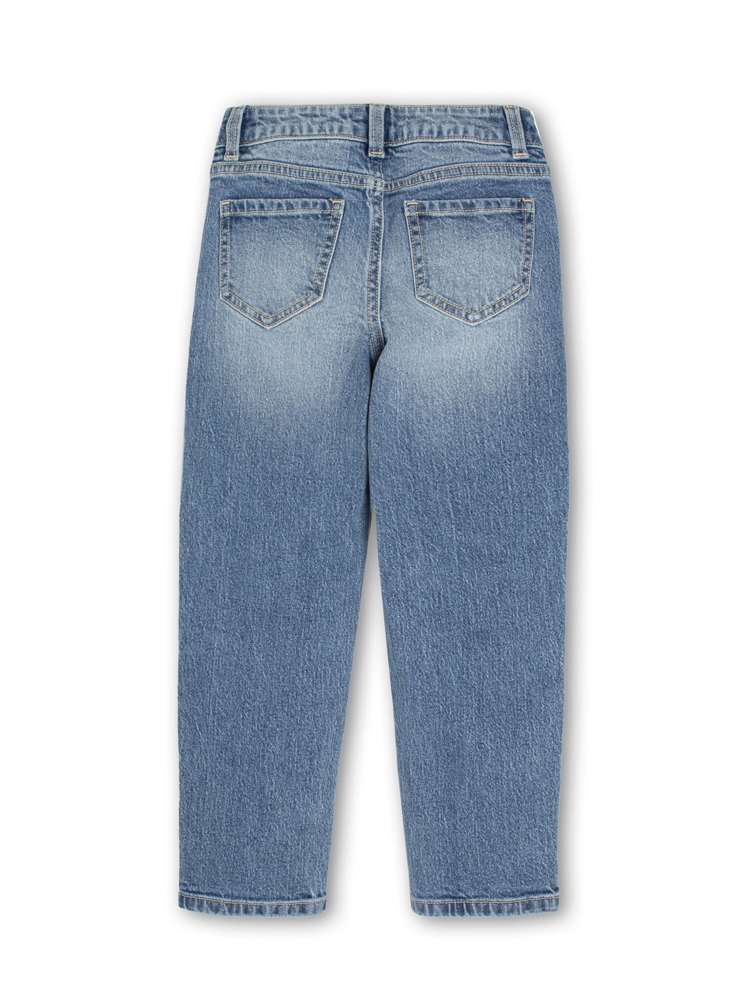 【PORTERNA】friends straight jeans Wonder Nation Girls Slouchy Straight Jeans, Sizes 5-18
