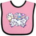 thumbnail image 3 of Inktastic Fluffy Sheep Family Boys or Girls Baby Bib, 3 of 4