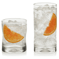 thumbnail image 2 of Vasos de Vidrio Xtellar transparente Juego de 16 piezas, 2 of 4