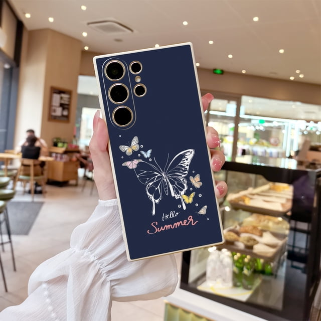 Manténgase a la moda con esta elegante funda de goma de TPU con estampado de dibujos animados para iPhone