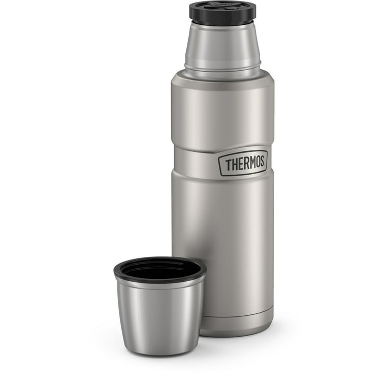THERMOS Stainless King Vacuum-Insulated Beverage Bottle, 68 Ounce, Midnight  Blue