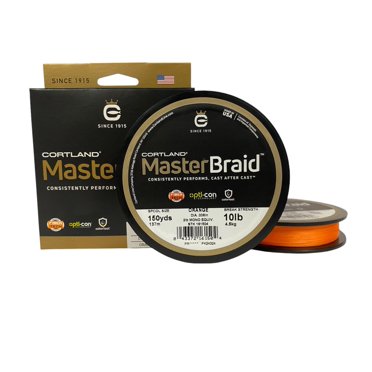 Master Braid Orange 10 150 Yards