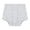 Grey, variant on Krdevn Women Solid Mid Rise Boyshort Period Underwear 4 Layer Absorbent Leak Proof Breathable Reusable Menstrual Full Coverage Panties Daily Multi Pack Size:S