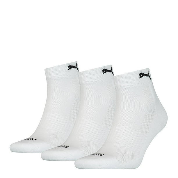 Puma Adult Cushioned Ankle Socks (Pack of 3)