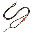 thumbnail image 3 of Segolike Necklace Cord Necklace String Rope Handwoven Adjustable Elegant Modern Pendant Necklace Rope Pendant Rope for Charms Pendants Brown, 3 of 8