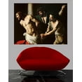 thumbnail image 2 of Wallhogs Caravaggio The Flagellation of Christ (1605) Wall Mural, 2 of 2
