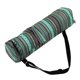 thumbnail image 4 of Bolsa para esterilla de Yoga, diseño de bolsillo multifuncional, estampado étnico verde, correa para el hombro, bolsa de almacenamiento ajustable, 4 of 8