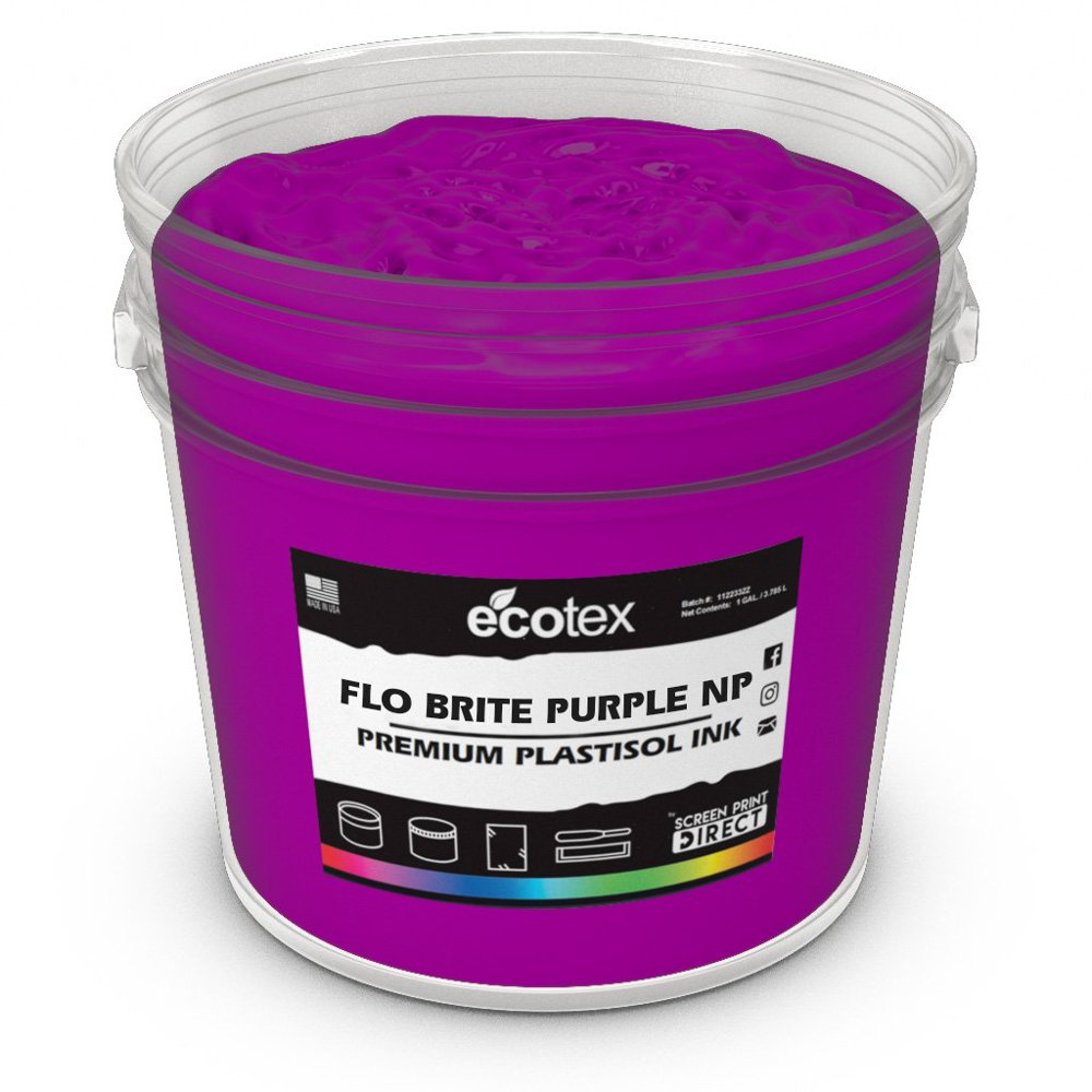 Ecotex® Fluorescent Plastisol Ink Purple