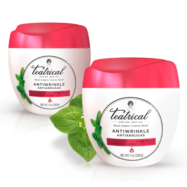 Crema facial TEATRICAL antiarrugas con células madre de té verde 200 ml