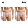 thumbnail image 2 of Qarigey 2 calzoncillos transpirables de cintura baja para hombre, máxima comodidad, con ropa interior Sexy para hombre, calzoncillos sexys Ropa interior tez SG, 2 of 6