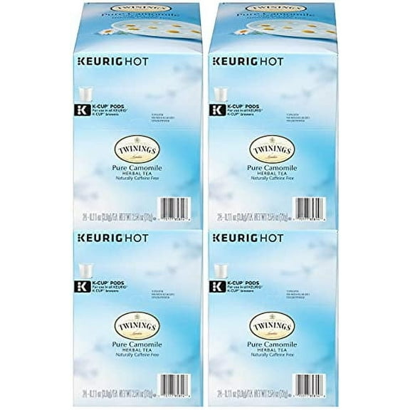 Twinings Pure Camomile Tea Keurig K-Cups, 96 Count