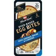 HORMEL BLACK LABEL Egg Bites with Bacon, Sausage, and Three Cheeses, Refrigerated , 4.2 oz Plastic Tray