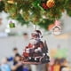 thumbnail image 2 of Colgante de árbol de Navidad para colgar en la pared, diseño de Papá Noel rojo de dibujos animados, para el hogar, para la sala de estar, 1 pieza de decoraciones acrílicas para el hogar, 2 of 6