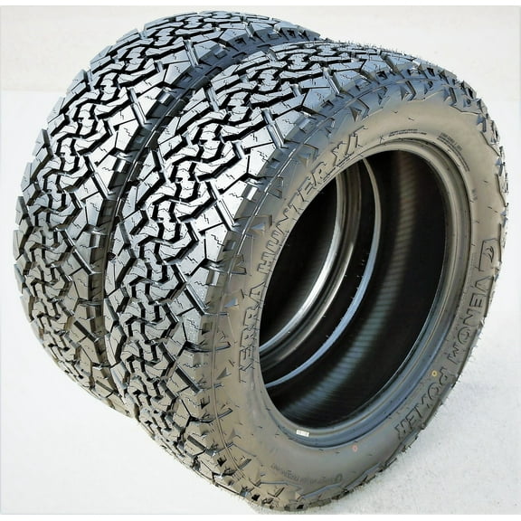 Pair of 2 Venom Power Terra Hunter X/T 275/55R20 120/117S E 10 Ply Extreme Terrain Light Truck Tires
