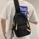thumbnail image 5 of Bolso de pecho informal de tendencia de mensajero, bolso de hombro deportivo multifuncional que combina con todo, 5 of 5