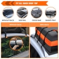 thumbnail image 3 of Bolsa de techo MeeFar XBEEK de 20 pies cúbicos impermeable para todos los coches, 3 of 7