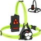 thumbnail image 1 of Luz para correr, luz LED para correr en el pecho recargable por USB, luz para correr con luces de seguridad y tiras de luz, luz en el pecho para trotar, caminar, deportes al aire libre (verde) Ormromra WLJ-4519, 1 of 4