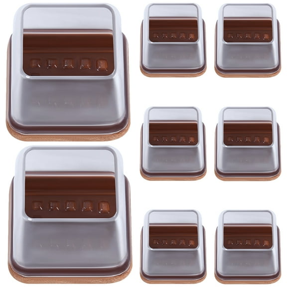 Chair Leg Protector Booties Floor Protectors Feet Silicone Furniture Pads Table Covers 8 Pcs