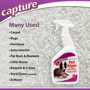 Capture Pet Stain & Odor Neutralizer for Cats and Dogs, 32 oz Spray