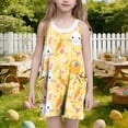 thumbnail image 3 of Mitankcoo Girls Easter Print Dresses Sleeveless Crew Neck Dress with Pockets for Summer Casual Wear, 3 of 6