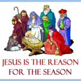 thumbnail image 3 of CafePress - Christmas Jesus Is The Reason For The Season Light - Men's Classic Graphic T-Shirt, 3 of 4