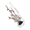 thumbnail image 2 of unbranded Elegant White Artificial Flower Arrangement for Sushi Plate and Dining Table Decor, 2 of 8