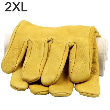 

Bee Gloves Sheepskin Anti-bee Apicultura Beekeeping Tools For Beekeeper Protective Glove Canvas Beekeeping Equipment