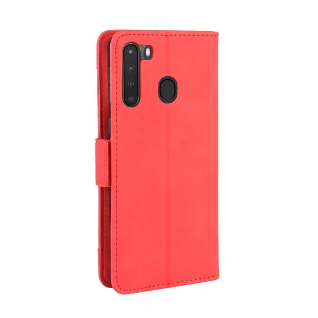Funda Tipo Billetera GANGXUN para Samsung Galaxy A21 – Tapa Flip con Tarjetero