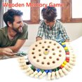 thumbnail image 2 of Niños madera 3D memoria partido palo ajedrez juego divertido bloque tablero juguetes educativos Tmvgtek juguetes de los niños, 2 of 9