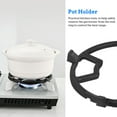thumbnail image 2 of Shisuyan Range Burner Rings Heat Resistant Cast Iron 1Set 7.5X7.5X0.6In, 2 of 9