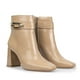 thumbnail image 4 of Botines Para Mujer De Piel Con Tacon Grueso Davenia, 4 of 5