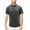 KC 1205 Charcoal, variant on Men's Lightweight Elastic Nylon Blend Short Sleeve Embroidered Logo Polo Shirt (KC 1205 Black L)