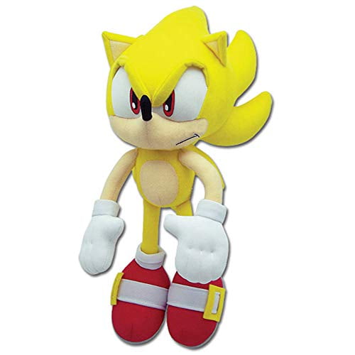 12 Sonic The Hedgehog Great Eastern GE-8958 Plush Super Sonic 