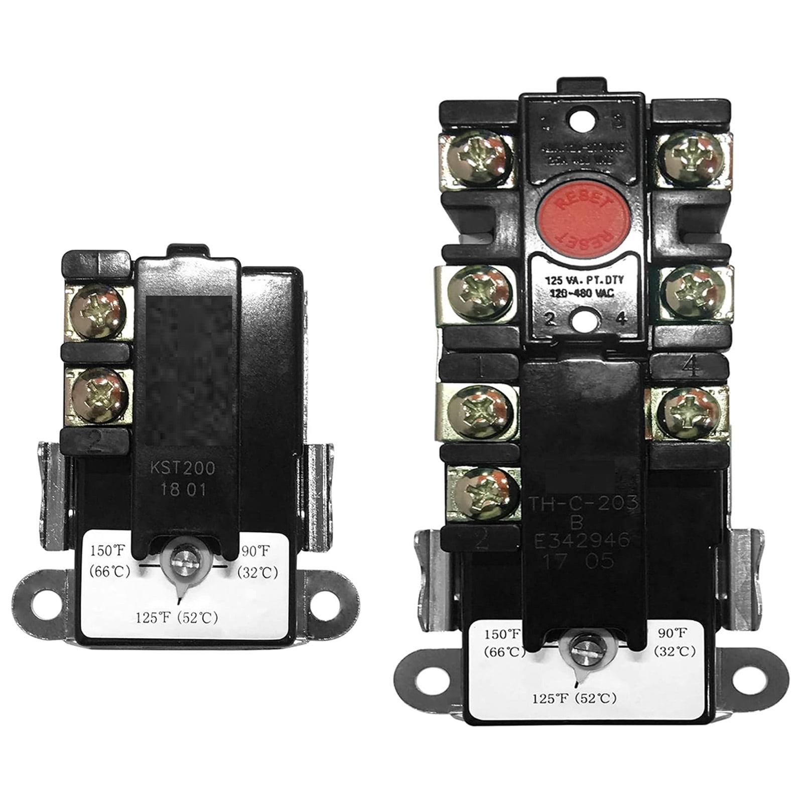 SP210245 Upper and Lower Thermostat Universals Replacement Thermostats for Double Component Heater Enduring