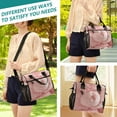 thumbnail image 5 of Pink Cute Bear Cooler Bag Lunch Bag Soft Cooler Cooling Tote Insulated Lunch Box for Adult Men Women, 5 of 6