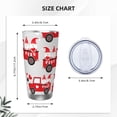 thumbnail image 4 of KLL Gnomes On The Car Print 40oz Stainless Steel Insulated Car Cup with Spillproof Lid - Keep Your Drink Hot or Cold on the Go-Without Straw, 4 of 8