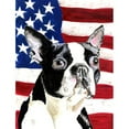 thumbnail image 1 of Caroline's Treasures American 2-Sided Polyester 15 x 11 in. Garden Flag, 1 of 7