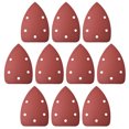 thumbnail image 1 of Unique Bargains Mouse Detail Sander Sandpaper Pads Flocking Sanding Paper 600 Grits 10pcs, 1 of 5