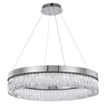 thumbnail image 5 of Bethel International LED Chandelier Chrome Stainless Steel & Crystal, 5 of 5