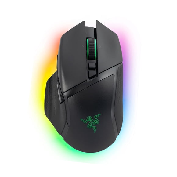 Razer Basilisk V3 Pro Wireless Gaming Mouse | 30K DPI Optical Sensor, HyperScroll Tilt Wheel, Gen-3 Switches, 13-Zone Chroma RGB, 13 Programmable Controls, 3 Connection Modes, Black