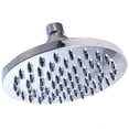 thumbnail image 4 of 6 in Round High Pressure Rain Shower Head Chrome ABS Rainfall Overhead Top Bath, 4 of 8