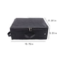 thumbnail image 3 of Suncoda Home Storage, Organization and Storage Travel Litter Box, Foldable to Carry Outdoor Cloth. Portable, Lightweight, Leak-Proof & Easy to Store (for Medium Cats and Kittens, Black), 3 of 5