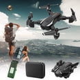 thumbnail image 2 of kttectoa Drones Gifts Foldable Drone with Camera HD 1080P Camera FPV Drone for Beginners Gesture Control, Headless Mode , WiFi RC Quadcopter， Obstacle Avoidance Christmas, 2 of 9